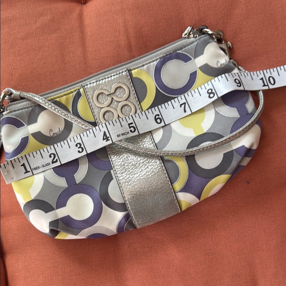 Coach Silver And Multicolor Patterned Women's Bag - image 7